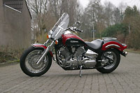 Easy Shift Touring op een Yamaha Dragstar